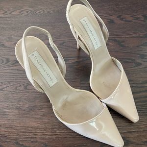 Stella McCartney nude heels